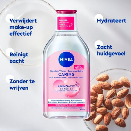 Nivea Caring Micellair Water (400 ml) - van Nivea - Nu verkrijgbaar bij Mijn Voordeelshop!