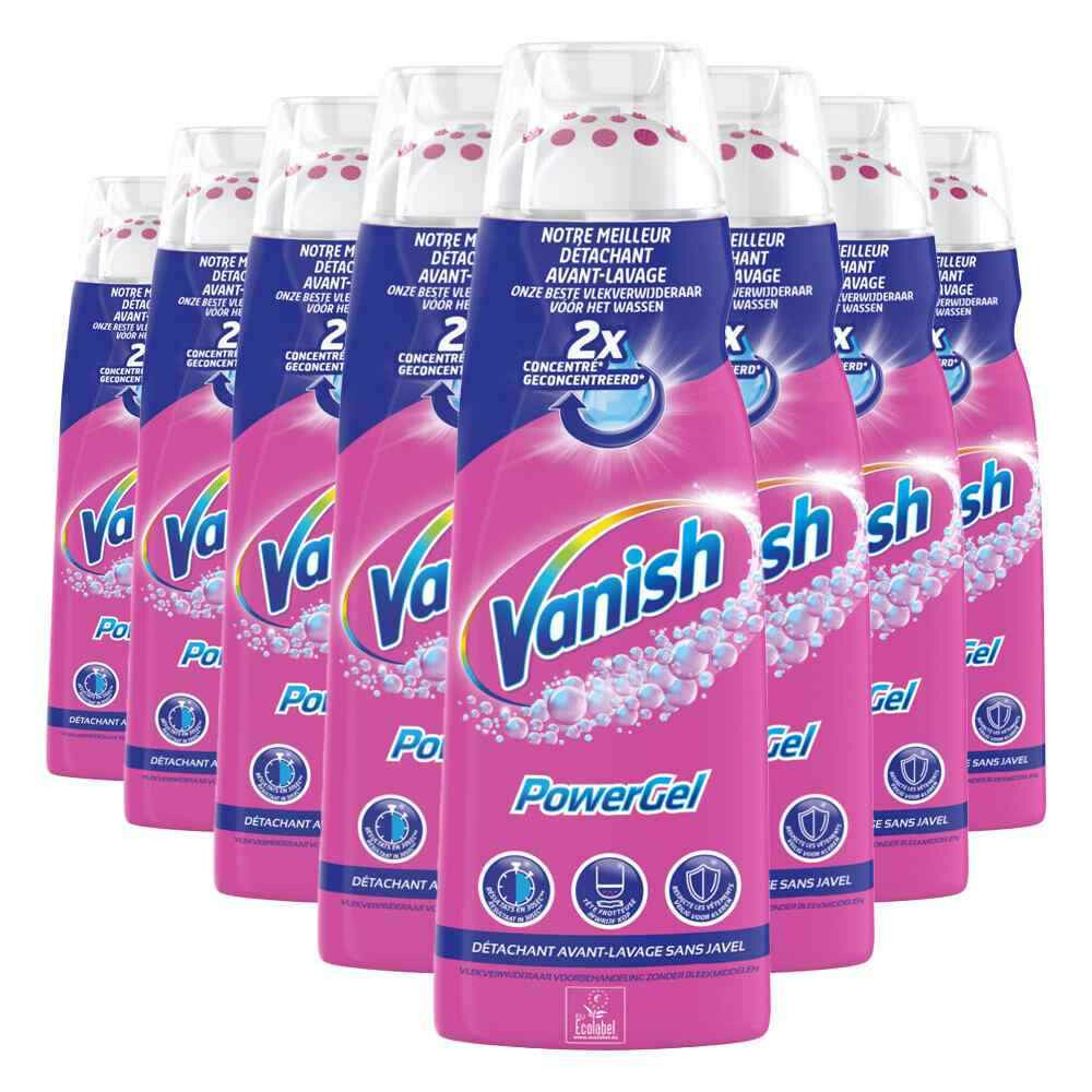 Vanish Oxi Action Vlekverwijderaar Powergel (200 ml) 8 Stuks - van Vanish - Nu verkrijgbaar bij Mijn Voordeelshop!