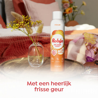 Robijn Original Dry Wash Spray (200 ml) - van Robijn - Nu verkrijgbaar bij Mijn Voordeelshop!