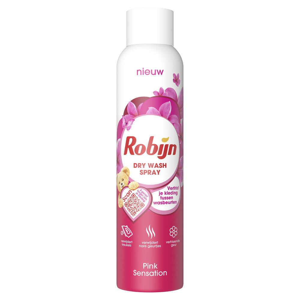 Robijn Dry Wash Pink Sensation (200 ml) 1 Stuk - van Robijn - Nu verkrijgbaar bij Mijn Voordeelshop!