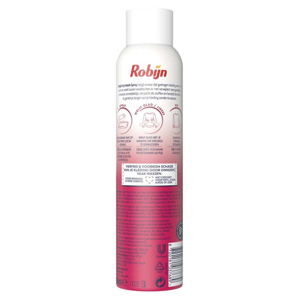 Robijn Dry Wash Pink Sensation (200 ml) - van Robijn - Nu verkrijgbaar bij Mijn Voordeelshop!