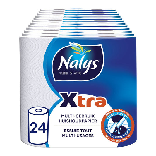 Nalys Xtra Keukenpapier 24 Rollen - van Nalys - Nu verkrijgbaar bij Mijn Voordeelshop!