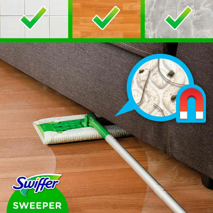 Swiffer Vloerreiniger Dry & Wet Starterskit - van Swiffer - Nu verkrijgbaar bij Mijn Voordeelshop!