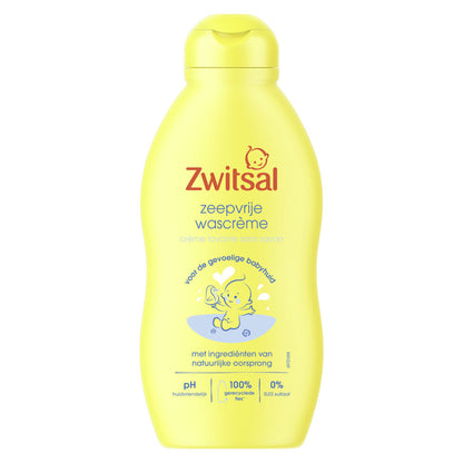 Zwitsal Baby Zeepvrije Wascrème (200 ml) 1 Stuk - van Zwitsal - Nu verkrijgbaar bij Mijn Voordeelshop!