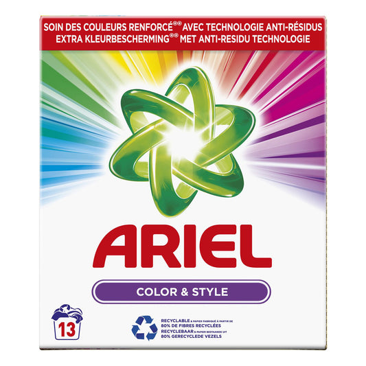 Ariel Waspoeder Color (780 Gram) (13 Wasbeurten) 1 Stuk - van Ariel - Nu verkrijgbaar bij Mijn Voordeelshop!