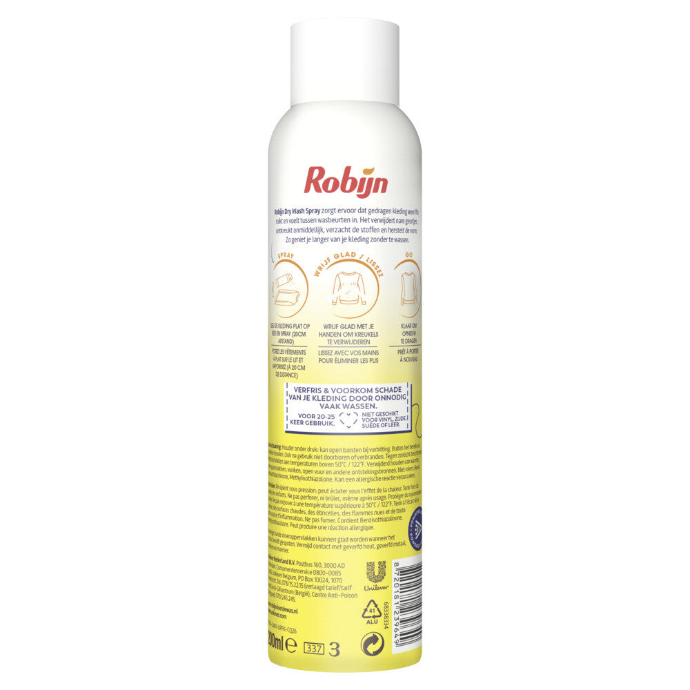 Robijn Dry Wash Zwitsal (200 ml) - van Robijn - Nu verkrijgbaar bij Mijn Voordeelshop!