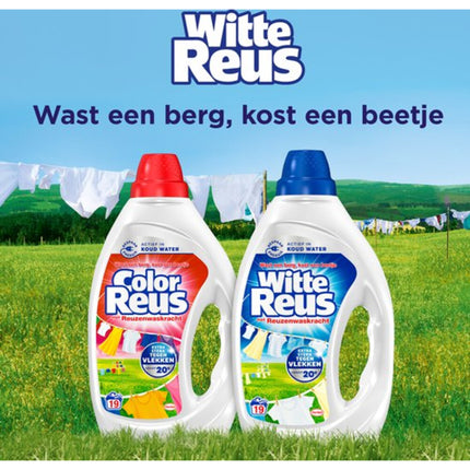Witte Reus Witte Was Vloeibaar Wasmiddel (77 Wasbeurten) (3,465 liter) - van Witte Reus - Nu verkrijgbaar bij Mijn Voordeelshop!
