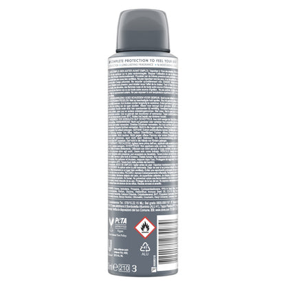 Dove Men+ Care Advanced Care Clean Comfort Anti-Transpirant Deodorant Spray (150 ml) - van Dove - Nu verkrijgbaar bij Mijn Voordeelshop!