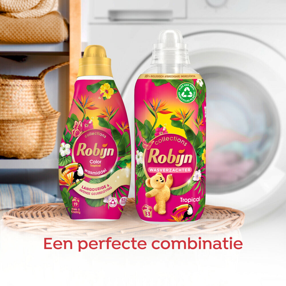 Robijn Collections Tropical Wasverzachter (33 Wasbeurten) - van Robijn - Nu verkrijgbaar bij Mijn Voordeelshop!