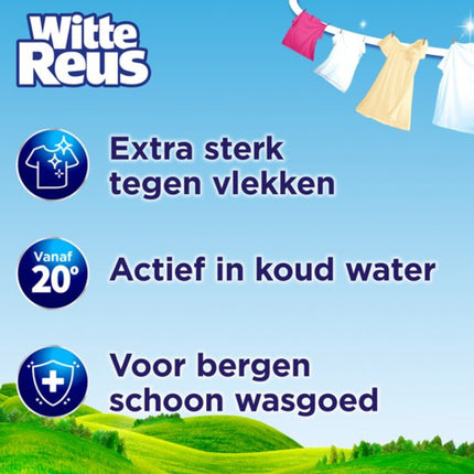 Witte Reus Wasmiddel Poeder (65 Wasbeurten) (3,25 Kilo) - van Witte Reus - Nu verkrijgbaar bij Mijn Voordeelshop!