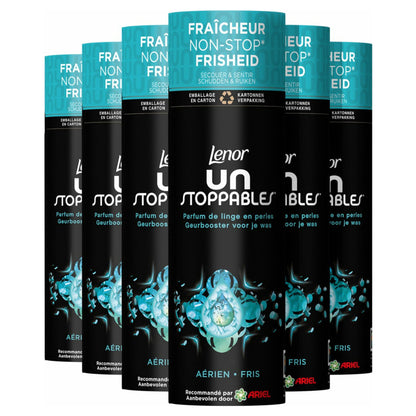 Lenor Unstoppables Fris Geurbooster (235 Gram) (19 Wasbeurten) 6 Stuks - van Lenor - Nu verkrijgbaar bij Mijn Voordeelshop!