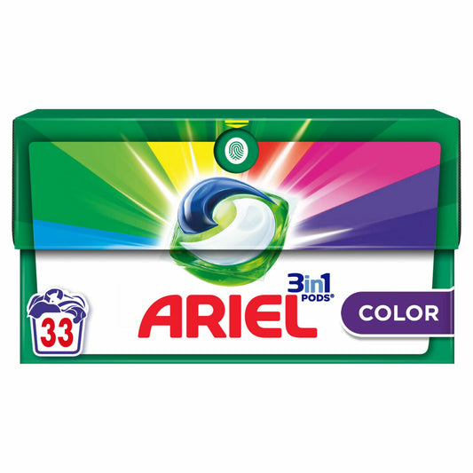 Ariel 3in1 Pods Wasmiddelcapsules Color (33 Wasbeurten) - van Ariel - Nu verkrijgbaar bij Mijn Voordeelshop!