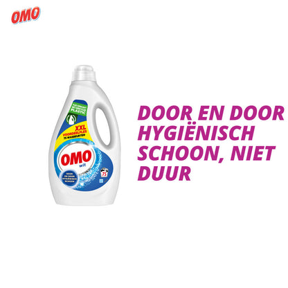 OMO Vloeibaar Wasmiddel Wit (75 Wasbeurten) (3,75 Liter) - van OMO - Nu verkrijgbaar bij Mijn Voordeelshop!