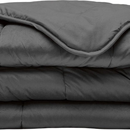 Sleeptime Lazy Velvet Dekbed Zonder Overtrek Antraciet 240 x 200 - van Sleeptime - Nu verkrijgbaar bij Mijn Voordeelshop!