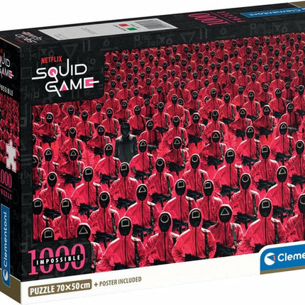 Clementoni Impossible Squidgame Puzzel (1000 Stukjes) - van Clementoni - Nu verkrijgbaar bij Mijn Voordeelshop!