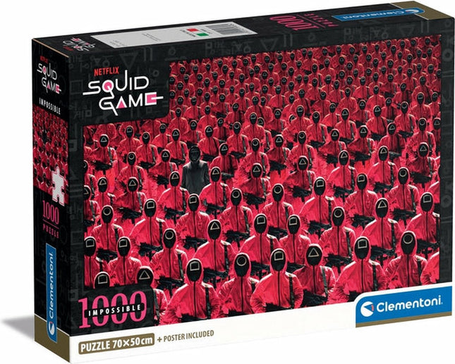 Clementoni Impossible Squidgame Puzzel (1000 Stukjes) - van Clementoni - Nu verkrijgbaar bij Mijn Voordeelshop!