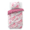 Little Monster Kinderdekbedovertrek Hearts Love Roze 140 x 200/220 - van Little Monster - Nu verkrijgbaar bij Mijn Voordeelshop!