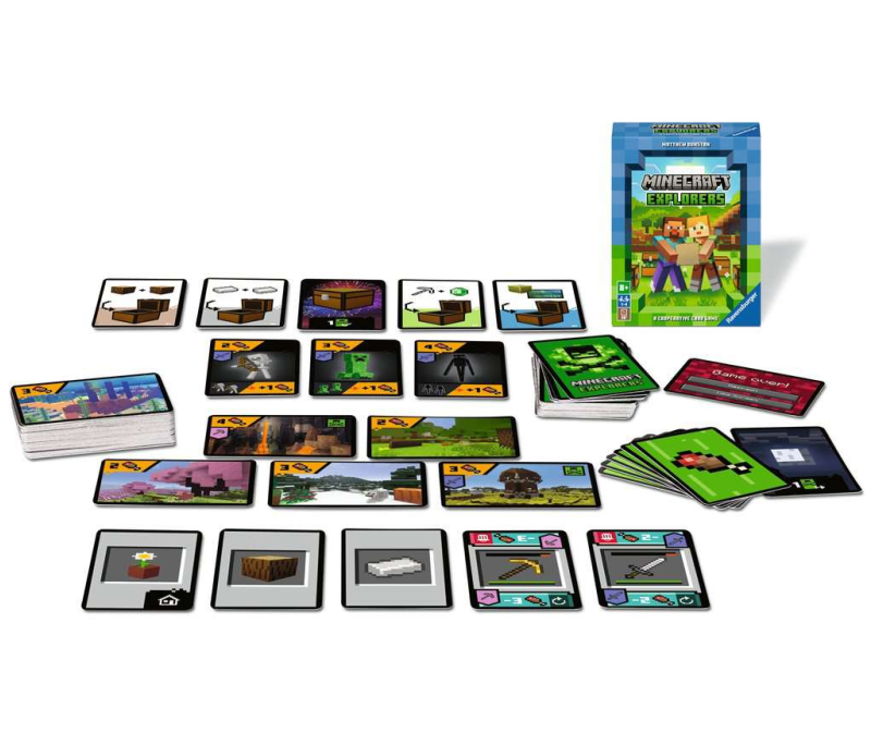 Ravensburger Minecraft Explorers Kaartspel - van Ravensburger - Nu verkrijgbaar bij Mijn Voordeelshop!