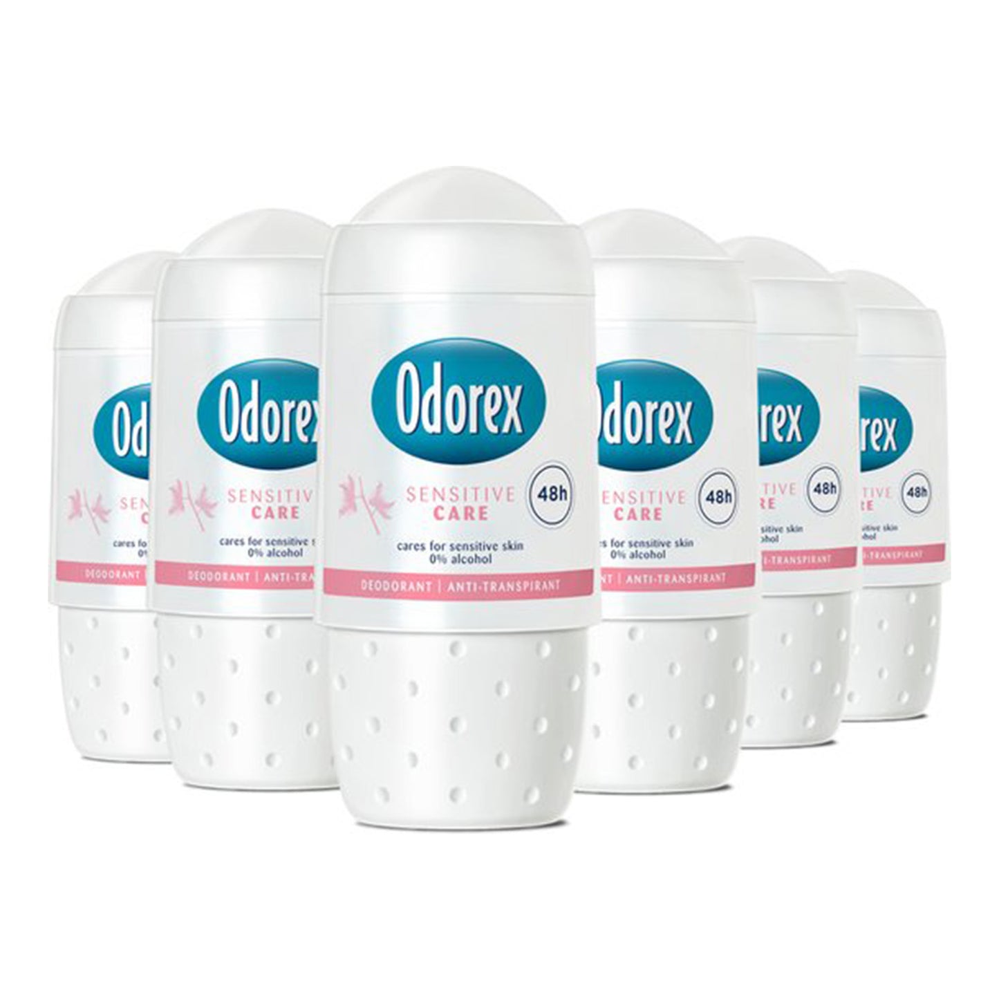 Odorex Sensitive Care Deodorant Roller (50 ml) 6 Stuks - van Odorex - Nu verkrijgbaar bij Mijn Voordeelshop!