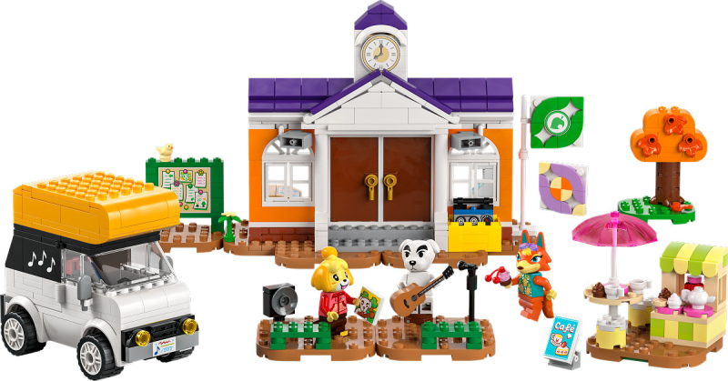 LEGO Animal Crossing K.K.'s pleinconcert 77052 - van LEGO - Nu verkrijgbaar bij Mijn Voordeelshop!