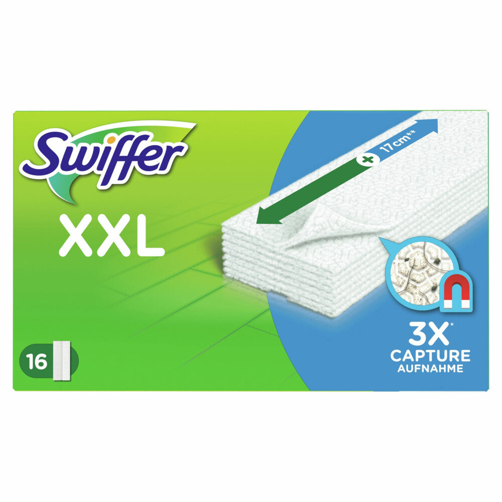 Swiffer Sweeper Maxi XXL Stofdoekjes Navullingen (16 Stuks) 1 Stuk - van Swiffer - Nu verkrijgbaar bij Mijn Voordeelshop!