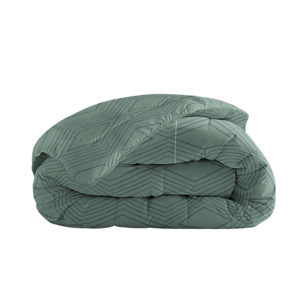 Sleeptime All-in one Lazy dekbed Dorian Groen Met Kussenslopen 240x220 - van Sleeptime - Nu verkrijgbaar bij Mijn Voordeelshop!