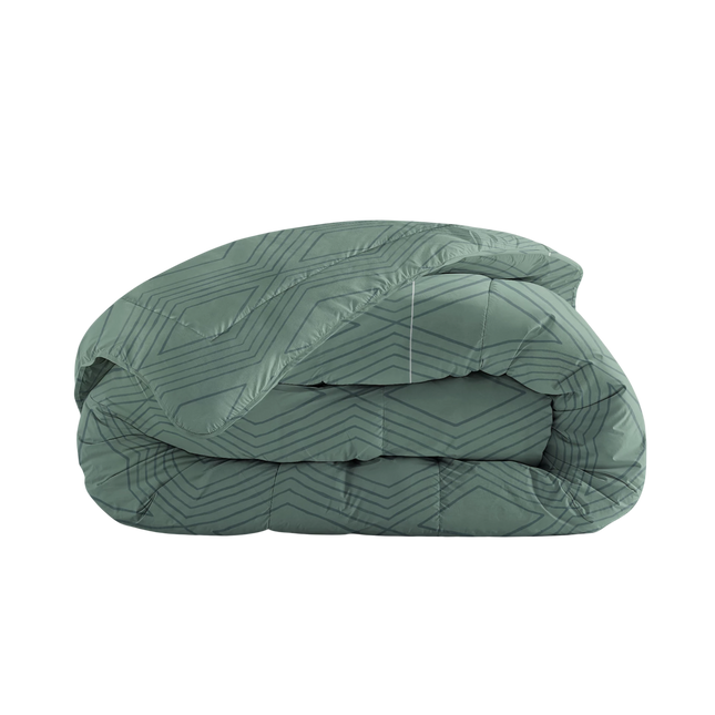 Sleeptime All-in one Lazy dekbed Dorian Groen Met Kussenslopen 240x220 - van Sleeptime - Nu verkrijgbaar bij Mijn Voordeelshop!