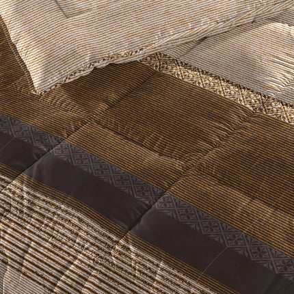 Sleeptime All-in one Lazy dekbed Marina Taupe Met Kussenslopen - van Sleeptime - Nu verkrijgbaar bij Mijn Voordeelshop!