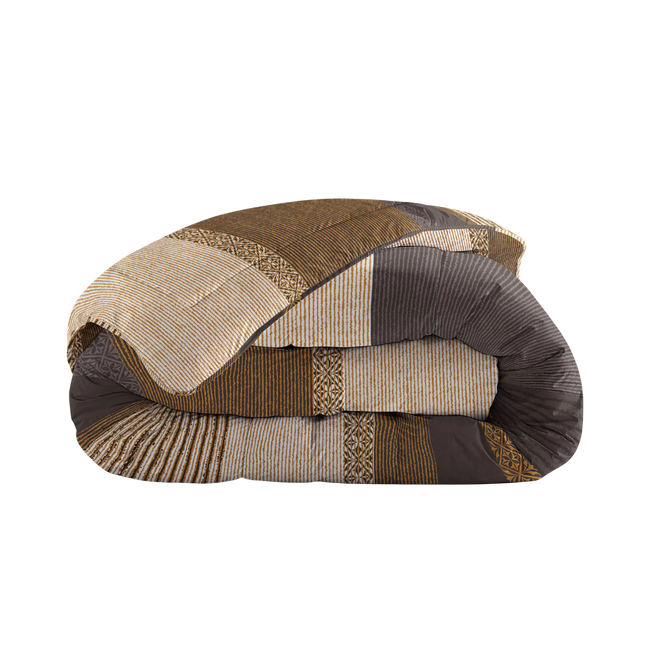 Sleeptime All-in one Lazy dekbed Marina Taupe Met Kussenslopen 240x220 - van Sleeptime - Nu verkrijgbaar bij Mijn Voordeelshop!