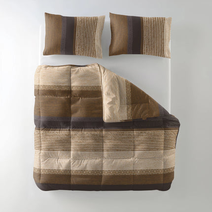 Sleeptime All-in one Lazy dekbed Marina Taupe Met Kussenslopen - van Sleeptime - Nu verkrijgbaar bij Mijn Voordeelshop!