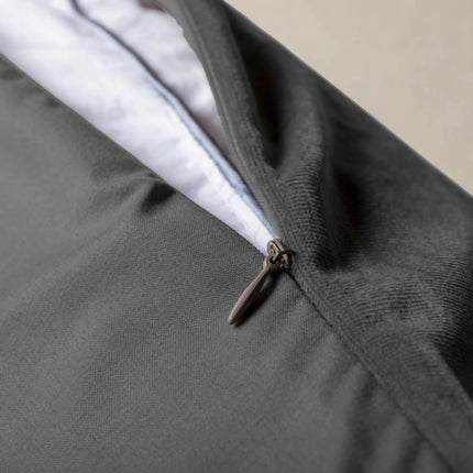 Sleeptime Lazy Velvet Dekbed Zonder Overtrek Antraciet - van Sleeptime - Nu verkrijgbaar bij Mijn Voordeelshop!