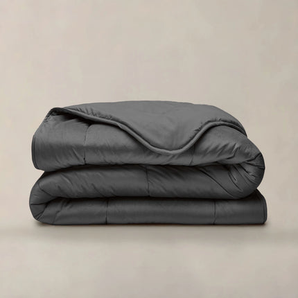 Sleeptime Lazy Velvet Dekbed Zonder Overtrek Antraciet - van Sleeptime - Nu verkrijgbaar bij Mijn Voordeelshop!