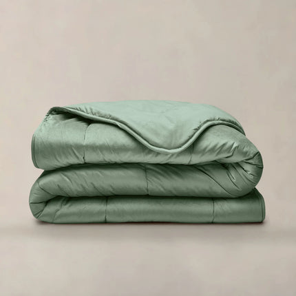 Sleeptime Lazy Velvet Dekbed Zonder Overtrek Groen - van Sleeptime - Nu verkrijgbaar bij Mijn Voordeelshop!