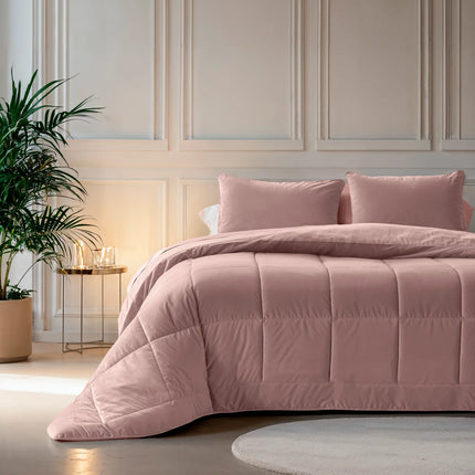 Sleeptime Lazy Velvet Dekbed Zonder Overtrek Oud Roze - van Sleeptime - Nu verkrijgbaar bij Mijn Voordeelshop!