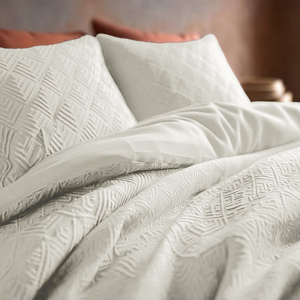 Sleeptime Dekbedovertrek Milano 3D Créme - van Sleeptime - Nu verkrijgbaar bij Mijn Voordeelshop!