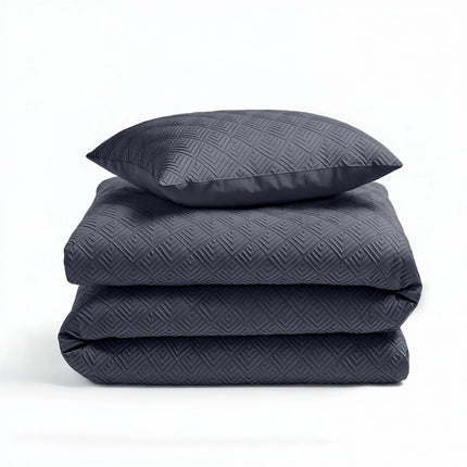 Sleeptime Dekbedovertrek Milano 3D Antraciet - van Sleeptime - Nu verkrijgbaar bij Mijn Voordeelshop!