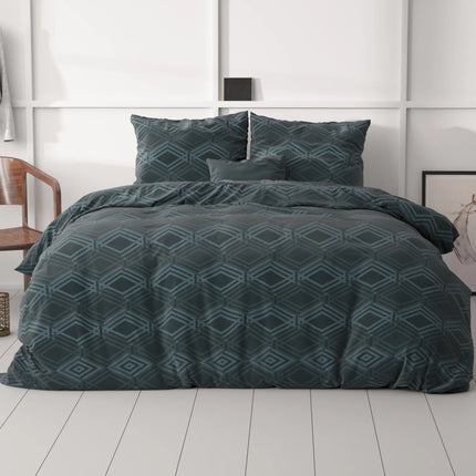 Sleeptime Dekbedovertrek Wavey Navy - van Sleeptime - Nu verkrijgbaar bij Mijn Voordeelshop!