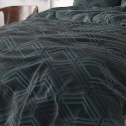 Sleeptime Dekbedovertrek Wavey Navy - van Sleeptime - Nu verkrijgbaar bij Mijn Voordeelshop!