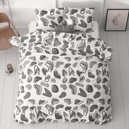 Sleeptime Dekbedovertrek Lova Wit - van Sleeptime - Nu verkrijgbaar bij Mijn Voordeelshop!