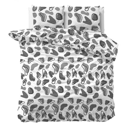 Sleeptime Dekbedovertrek Lova Wit 220 - van Sleeptime - Nu verkrijgbaar bij Mijn Voordeelshop!