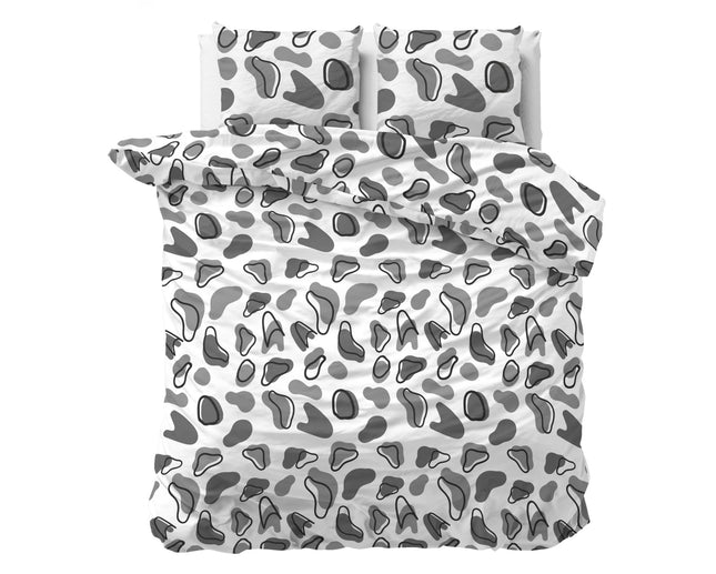 Sleeptime Dekbedovertrek Lova Wit 220 - van Sleeptime - Nu verkrijgbaar bij Mijn Voordeelshop!