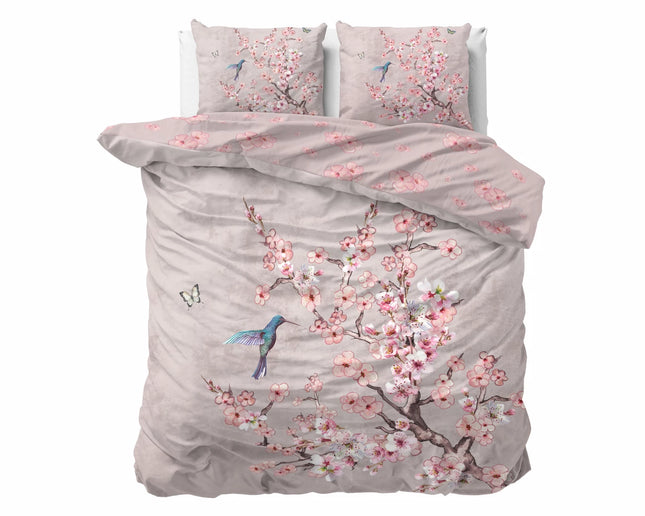 Dreamhouse Nature Blossy Roze Dekbedovertrek 220 - van Dreamhouse - Nu verkrijgbaar bij Mijn Voordeelshop!