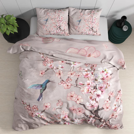 Dreamhouse Nature Blossy Roze Dekbedovertrek - van Dreamhouse - Nu verkrijgbaar bij Mijn Voordeelshop!