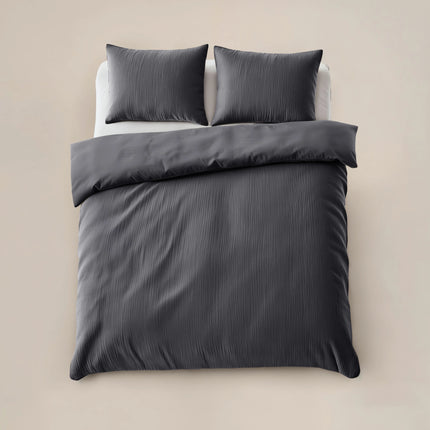 Sleeptime Dekbedovertrek Velvet Cartier Antraciet