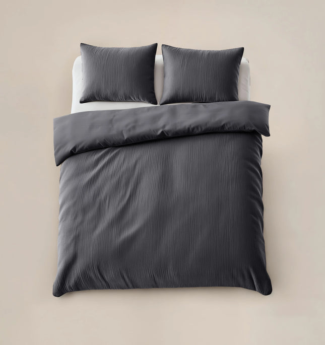 Sleeptime Dekbedovertrek Velvet Cartier Antraciet