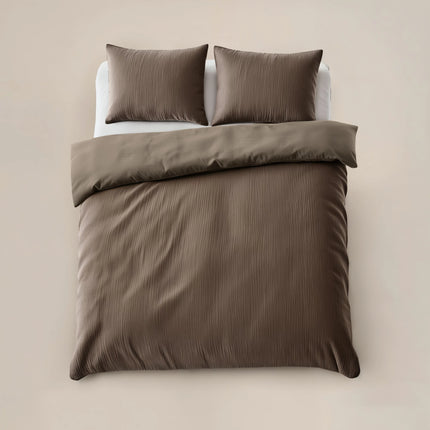 Sleeptime Dekbedovertrek Velvet Cartier Taupe