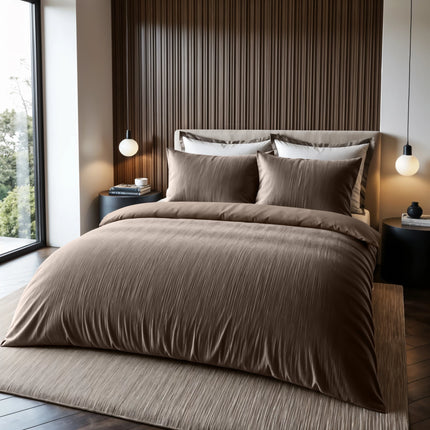 Sleeptime Dekbedovertrek Velvet Cartier Taupe