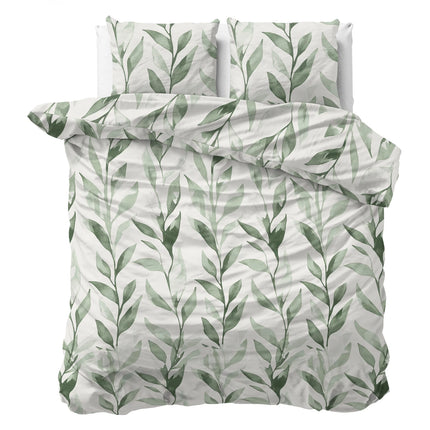 Sleeptime Urban Greenhouse Groen Dekbedovertrek 220 - van Sleeptime - Nu verkrijgbaar bij Mijn Voordeelshop!