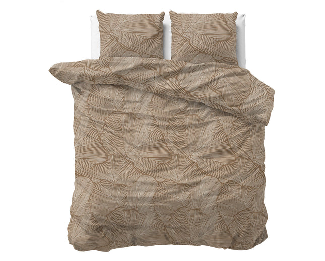 Sleeptime Amber Beige/bruin Dekbedovertrek 220 - van Sleeptime - Nu verkrijgbaar bij Mijn Voordeelshop!