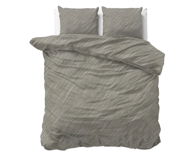 Sleeptime Mellow Stone Grijs Dekbedovertrek 220 - van Sleeptime - Nu verkrijgbaar bij Mijn Voordeelshop!